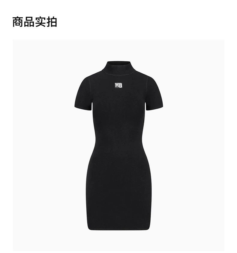 商品Alexander Wang|ALEXANDER WANG 黑色女士连衣裙 4KC2206013-001,价格¥2540,第4张图片详细描述