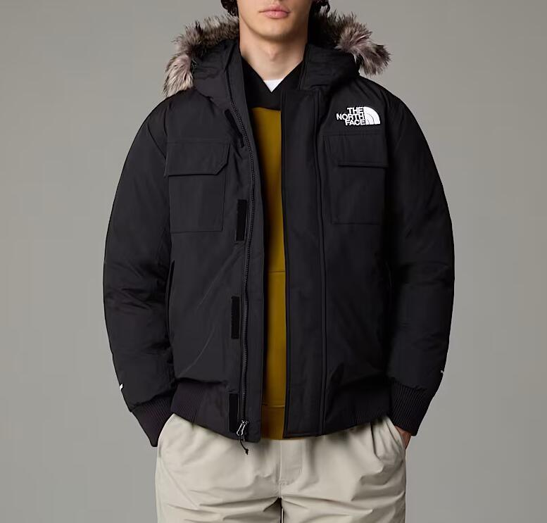 商品The North Face|北面THE NORTH FACE 毛领防风防水夹克外套 男款 黑色（香港仓发货）,价格¥2795,第2张图片详细描述