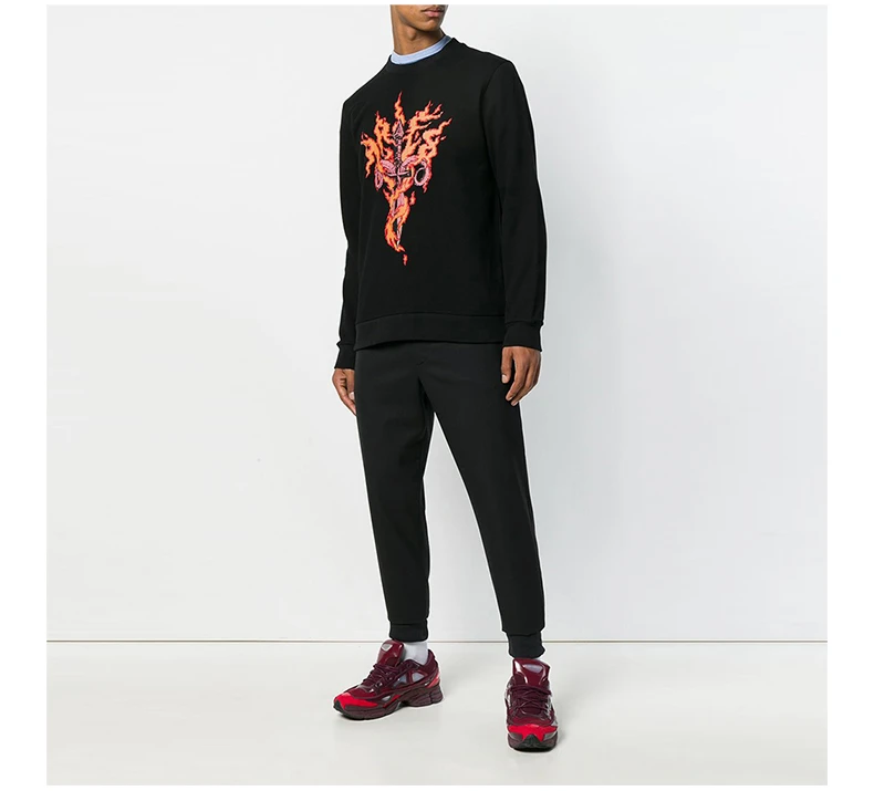 商品Givenchy|GIVENCHY 黑色男士卫衣/帽衫 BM70EL306C-001,价格¥2560,第7张图片详细描述