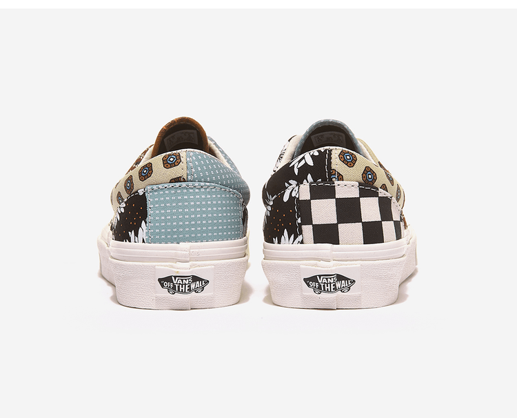 商品Vans|【Brilliant|包邮包税】万斯 ERA  运动鞋 帆布鞋  VN0A4U391IO (TIGER PATCHWORK) BLACK/TRUE WHITE,价格¥268,第3张图片详细描述