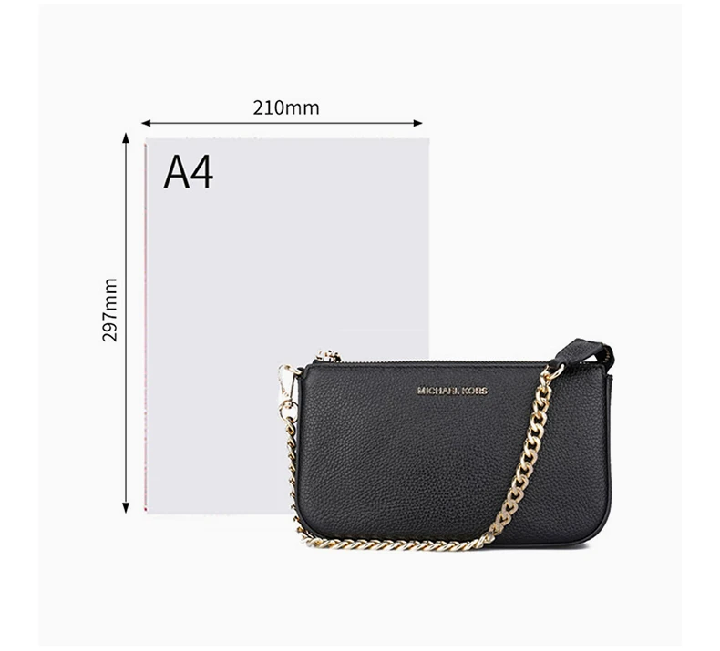 商品[国内直发] Michael Kors|Michael Kors 迈克高仕 黑色女士链条挎包 32F7GFDW6L-BLACK,价格¥721,第7张图片详细描述
