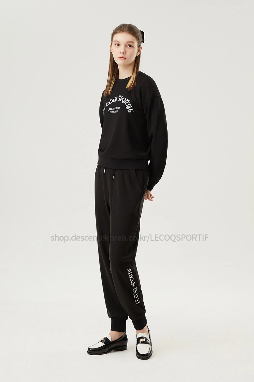 商品【预售商品15天发货】 LE COQ SPORTIF|女性双层紧身运动休闲裤时尚运动 QP122OFP12-BLK0,价格¥344,第21张图片详细描述