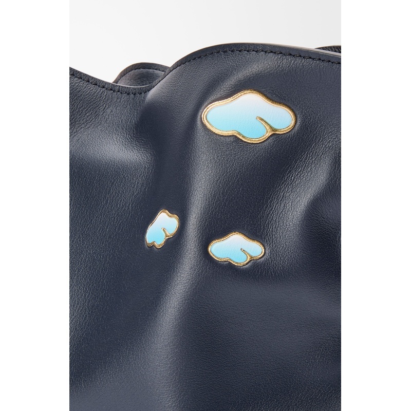 商品Loewe|罗意威 女士墨黑色小牛皮单肩包 A411FC2XA2-4921,价格¥16725,第9张图片详细描述