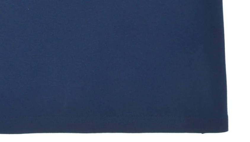 商品Evisu|【享贝家】（国内现货-QD）EVISU 福神 胸前小标圆领宽松短袖T恤 男女同款 藏蓝 ET5UTS903NA,价格¥137,第6张图片详细描述