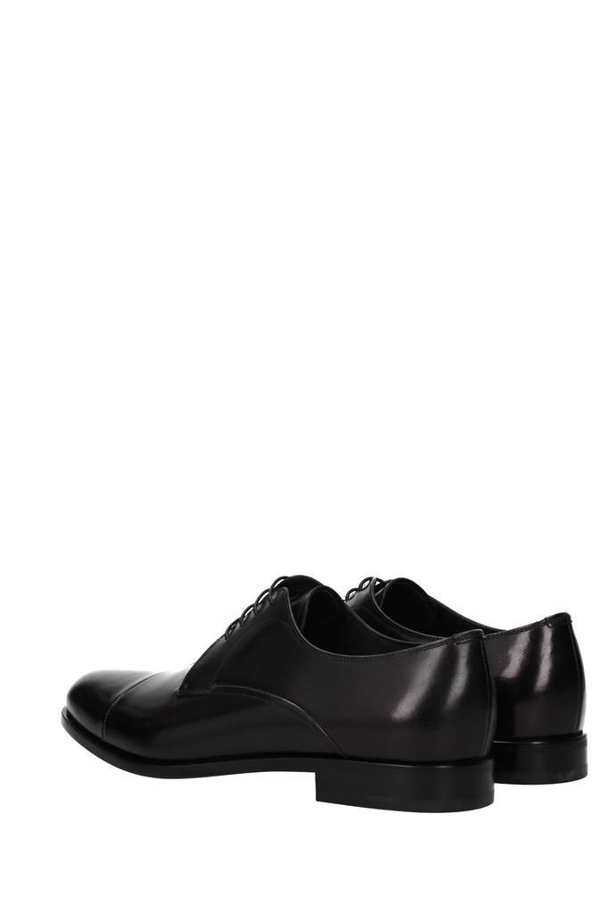 商品Prada|Lace up and Monkstrap Leather Black,价格¥2473,第6张图片详细描述