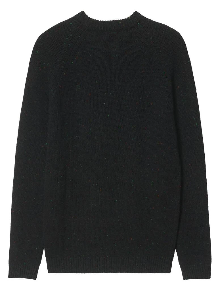 商品Carhartt|Carhartt Black Lambswool And Cotton-blend Jumper,价格¥942,第2张图片详细描述