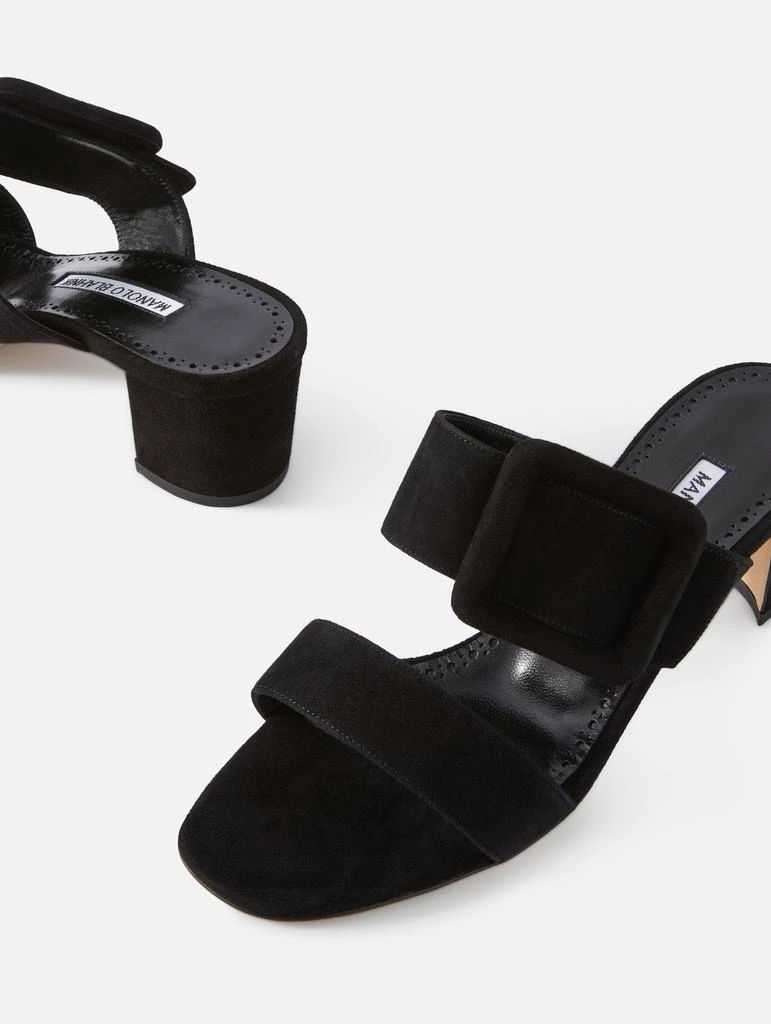 商品Manolo Blahnik|Tituba Buckle Sandal,价格¥1614,第3张图片详细描述