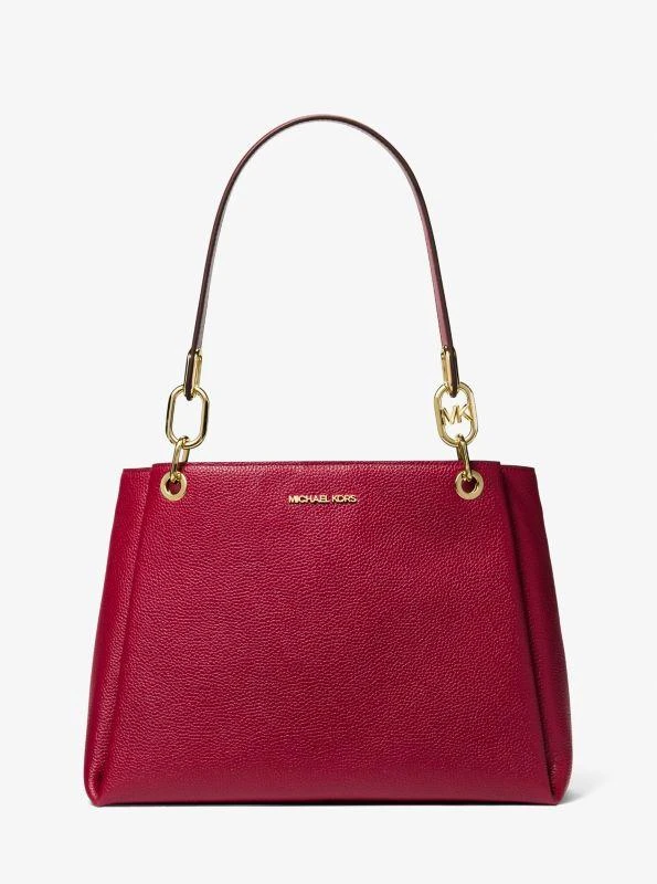 商品Michael Kors|Trisha Large Pebbled Leather Shoulder Bag,价格¥3975,第1张图片