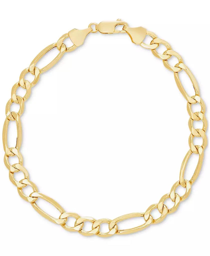 商品Italian Gold|Men's Figaro Chain Bracelet in 10k Gold,价格¥3889,第1张图片