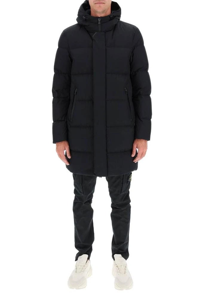 商品Herno|Herno Laminar Laminar Midi Down Jacket In Gore Tex Infinium Windstopper,价格¥3965,第2张图片详细描述