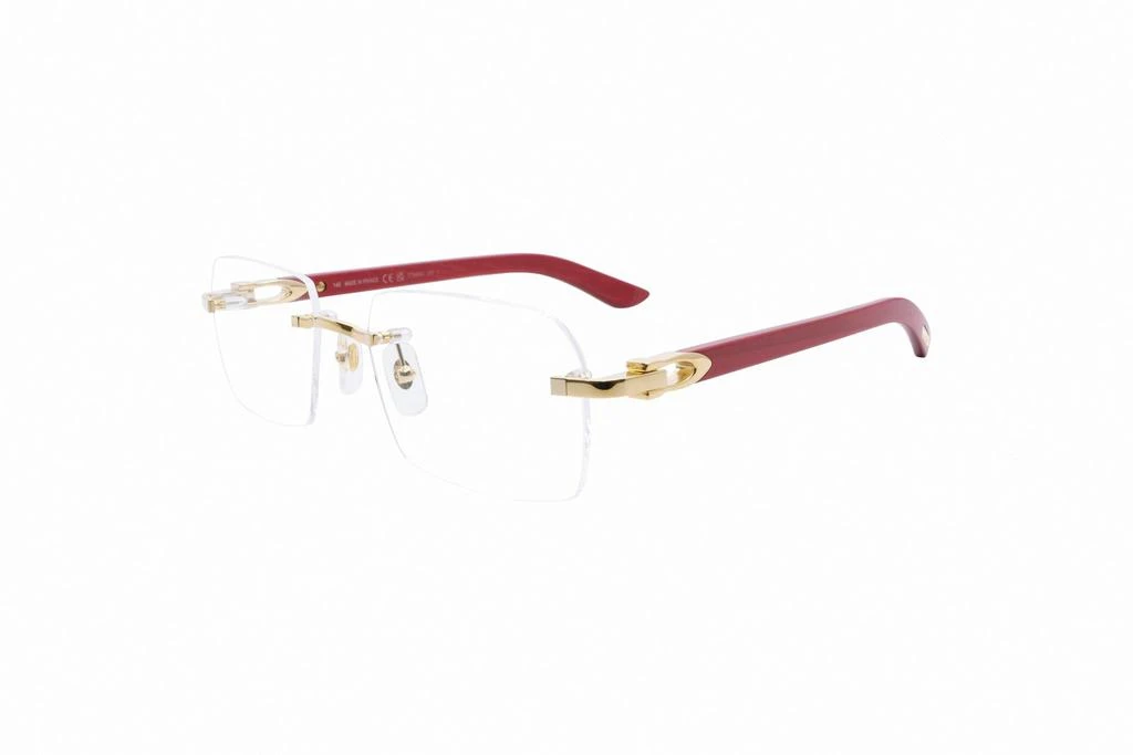 商品Cartier|Cartier Rectangle Frame Glasses,价格¥13299,第2张图片详细描述