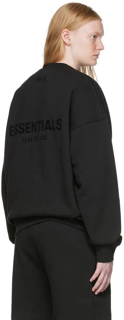 商品Essentials|Black Crewneck Sweatshirt,价格¥610,第3张图片详细描述