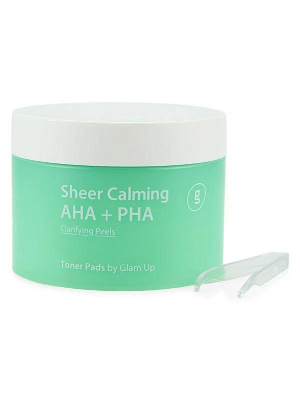 商品Glam Up|Sheer Calming AHA + PHA Toner Pads,价格¥119,第1张图片