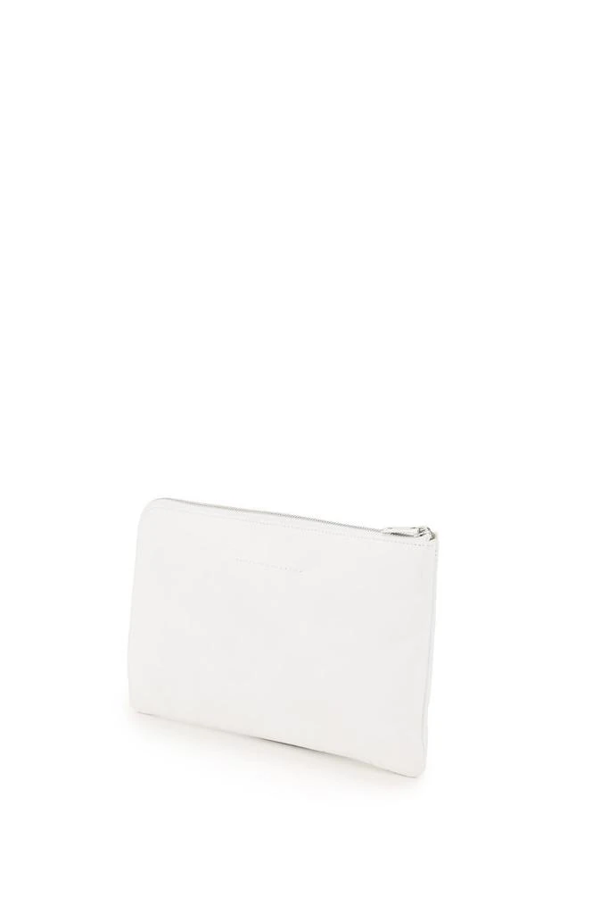 商品MAISON MARGIELA|MM6 Maison Margiela Logo Zipped Clutch Bag,价格¥1584,第2张图片详细描述