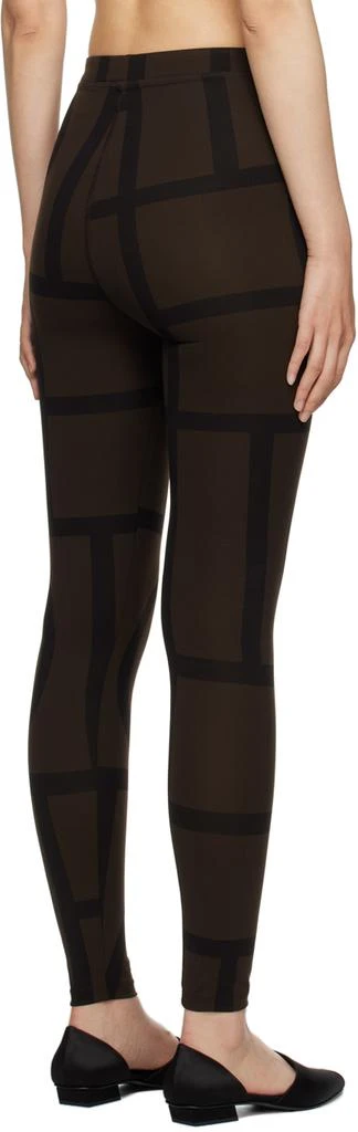 商品Totême|Brown Monogram Leggings,价格¥1153,第3张图片详细描述