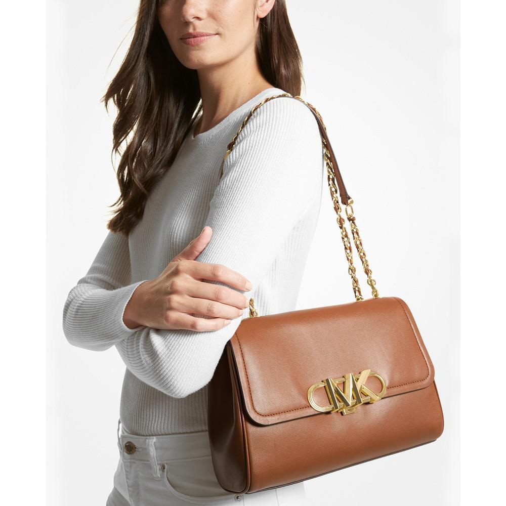 商品Michael Kors|Leather Parker Convertible Chain Shoulder Bag,价格¥4443,第5张图片详细描述