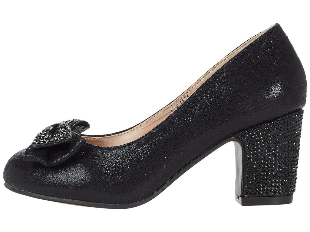 商品Badgley Mischka|Brittany Bow Toe Pump (Little Kid/Big Kid),价格¥442,第4张图片详细描述