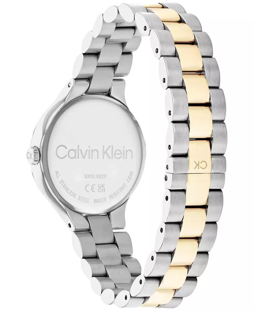 商品Calvin Klein|Two-Tone Stainless Steel Bracelet Watch 32mm,价格¥1197,第3张图片详细描述