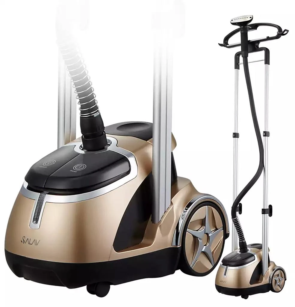 商品SALAV|Professional Garment Steamer with Retractable Power Cord and Foot Pedal Control, GS49-DJ,价格¥966,第1张图片