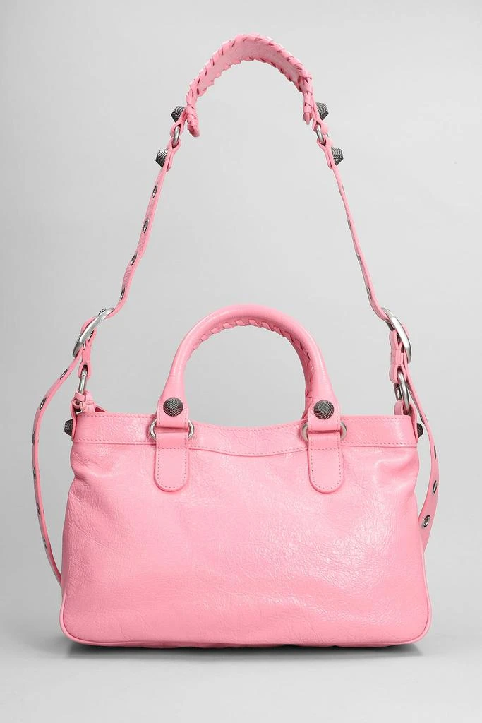 商品Balenciaga|Balenciaga Neo Cagole Tote M Hand Bag In Rose-pink Leather - Women,价格¥19572,第3张图片详细描述