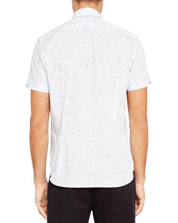 商品Ted Baker London|Calous Floral Printed Regular Fit Button-Down Shirt,价格¥408,第2张图片详细描述