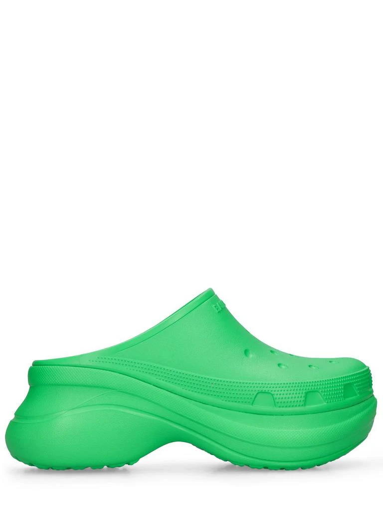 商品Balenciaga|85mm Crocs Rubber Pool Mules,价格¥2983,第1张图片