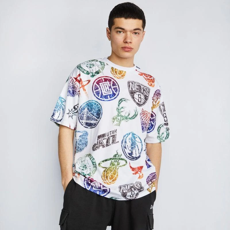 商品New Era|New Era Nba Water Reflectionshortsleeve Tee - Men T-Shirts,价格¥131,第1张图片