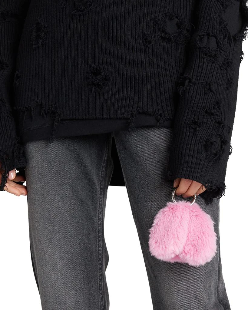 商品Balenciaga|Bunny Ears Faux-Fur iPhone 12 Case/Crossbody Bag,价格¥2470,第2张图片详细描述