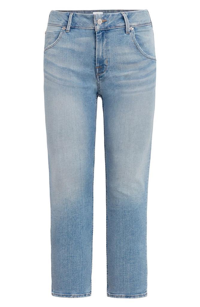 商品Hudson|Kass High Waist Ankle Straight Leg Jeans,价格¥736,第6张图片详细描述