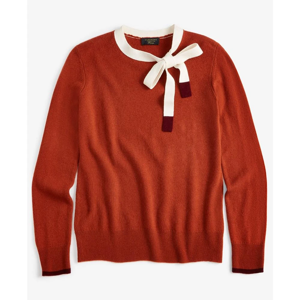 商品Charter Club|Women's Bow Detail 100% Cashmere Sweater, Created for Macy's,价格¥533,第5张图片详细描述