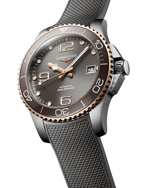 HydroConquest 39MM Stainless Steel Automatic Watch商品第3张图片规格展示