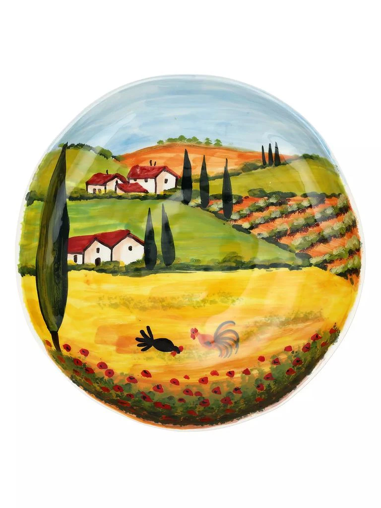商品Vietri|Terra Toscana Shallow Bowl,价格¥1564,第1张图片