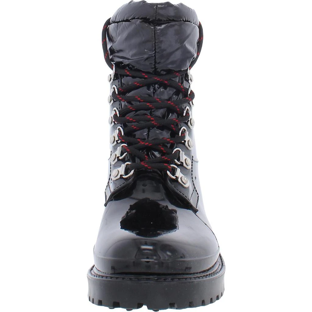 商品Nine West|Nine West Womens Keep It Faux Fur Lined Ankle Combat & Lace-up Boots,价格¥123,第3张图片详细描述