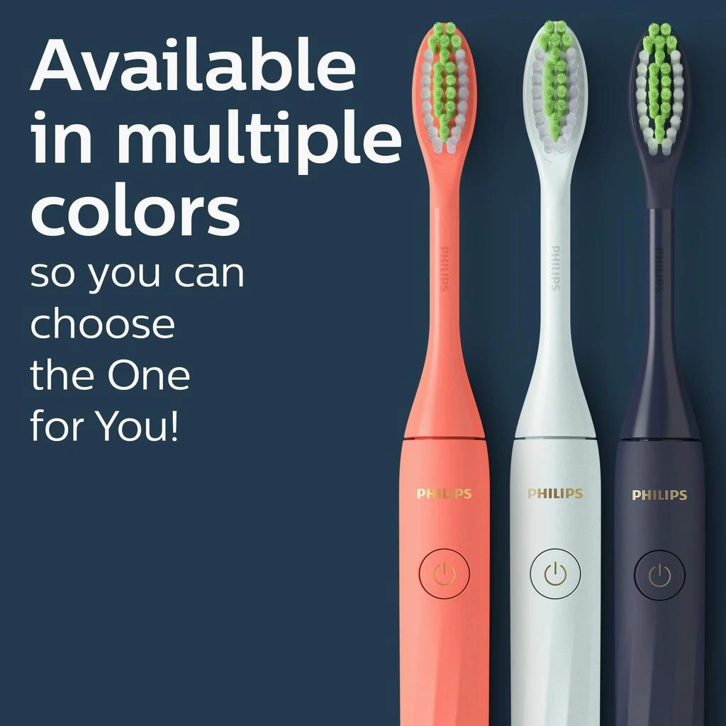 Philips One by Sonicare Battery Toothbrush, Midnight Blue, HY1100/04 商品