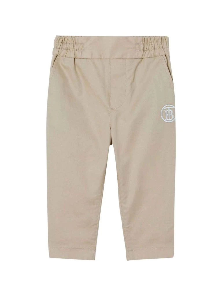 商品Burberry|Burberry Beige Trousers Baby,价格¥953,第1张图片