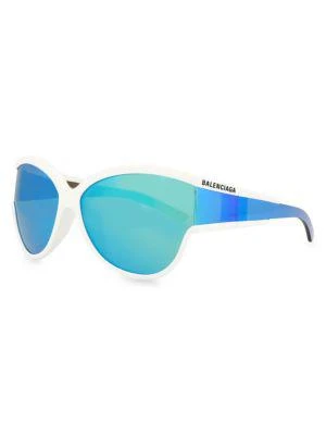 商品Balenciaga|62MM Oval Sunglasses,价格¥1845,第2张图片详细描述