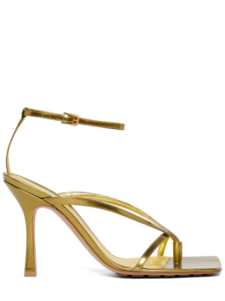 商品Bottega Veneta|90mm Dot Stretch Leather Sandals,价格¥8468,第1张图片