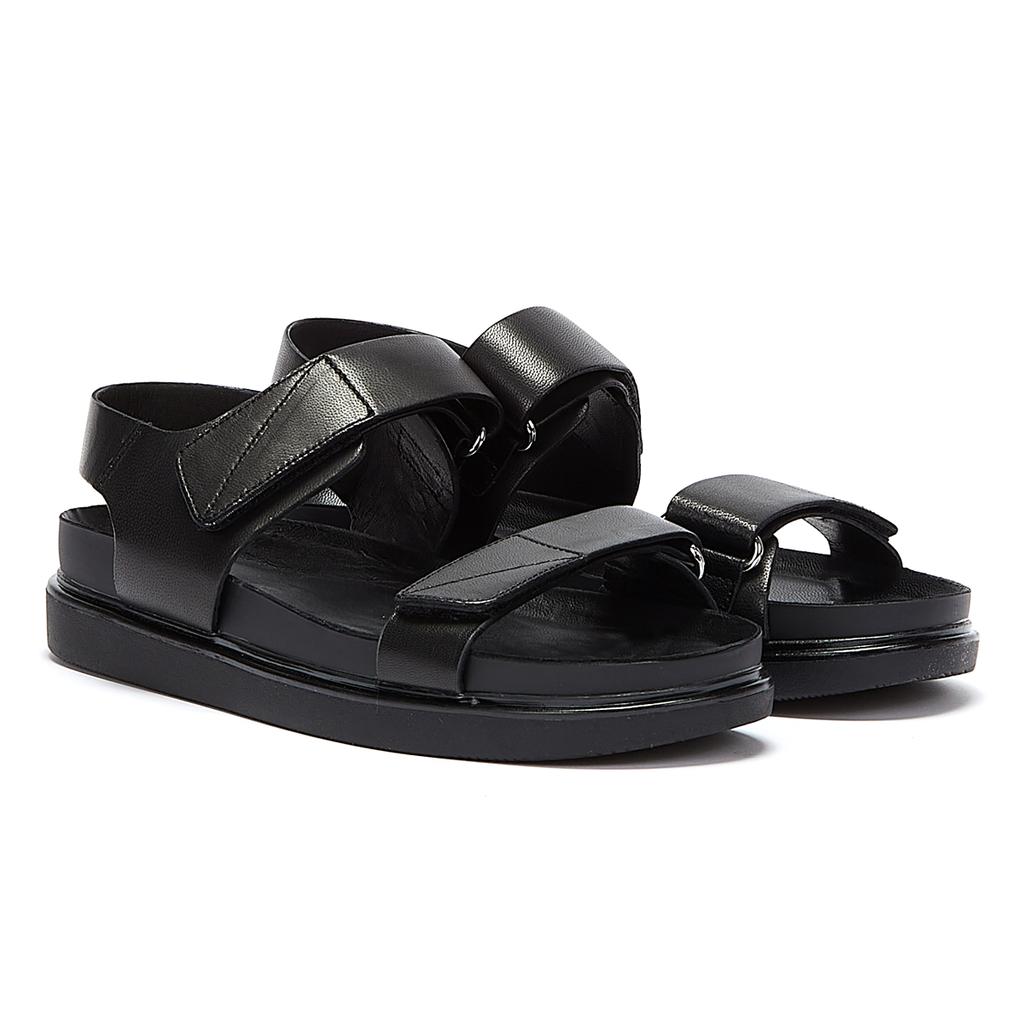 Vagabond Erin Velcro Womens Black Sandals商品第1张图片规格展示