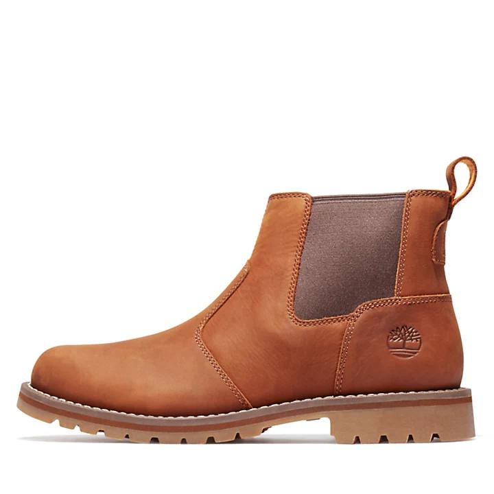 Redwood Falls Chelsea Boot for Men in Brown商品第7张图片规格展示