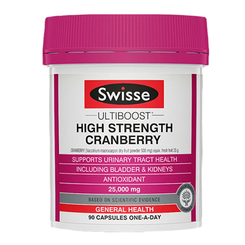 商品[国内直发] Swisse|Swisse蔓越莓精华胶囊守护泌尿系统健康保护卵巢 90粒,价格¥190,第1张图片
