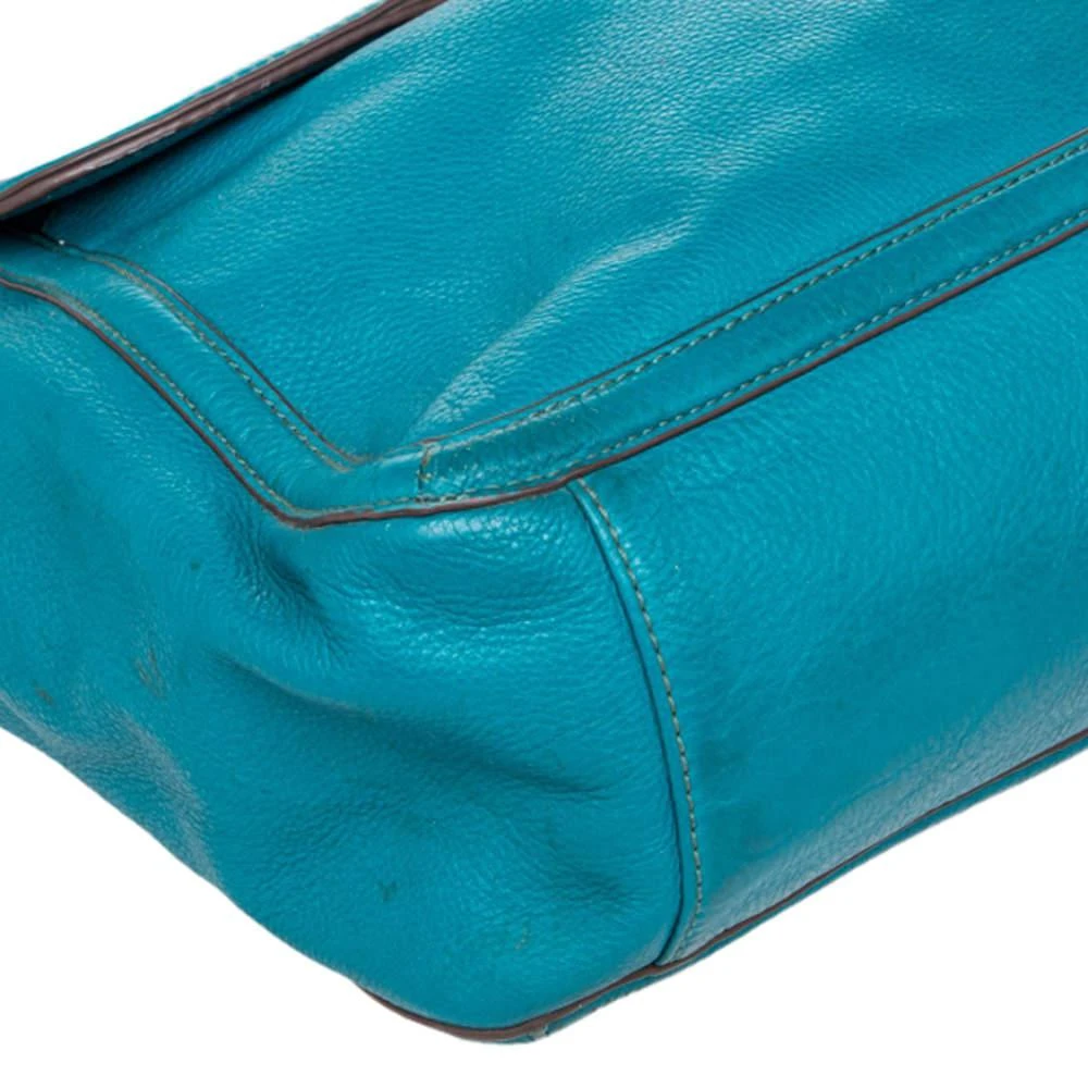 Tory Burch Blue Leather Amanda Tote 商品