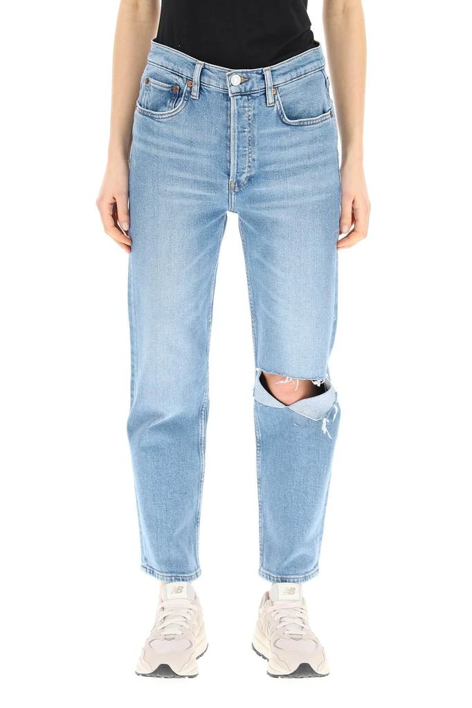 商品Re/Done|Re/done 70s stove pipe jeans,价格¥1330,第2张图片详细描述