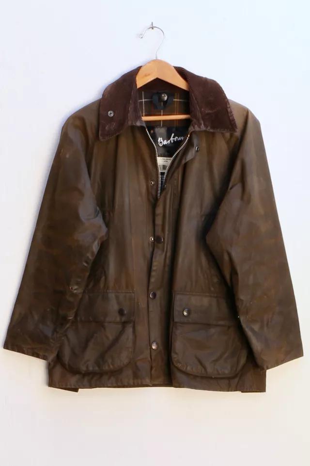 商品Urban Outfitters|Vintage Barbour Classic Bedale Waxed Canvas Coat Made in England,价格¥1281,第3张图片详细描述