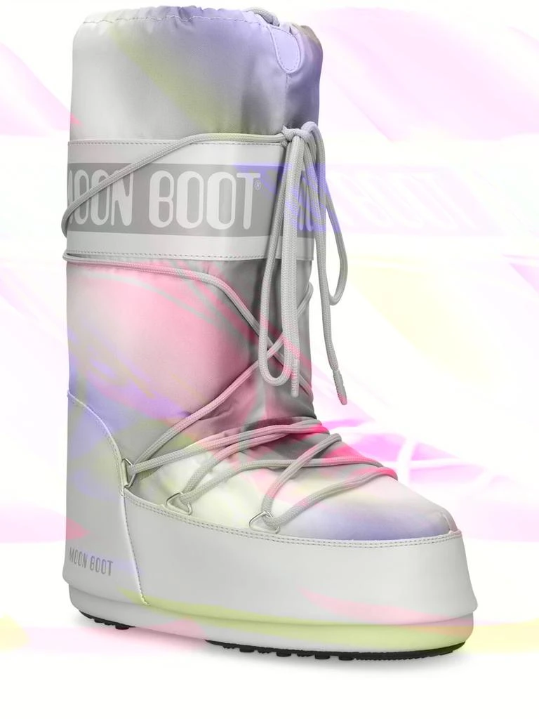 商品Moon Boot|Tie Dye Icon High Nylon Moon Boots,价格¥1828,第2张图片详细描述