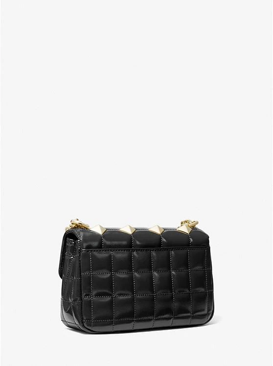 商品Michael Kors|SoHo Small Studded Quilted Patent Leather Shoulder Bag,价格¥1364,第3张图片详细描述