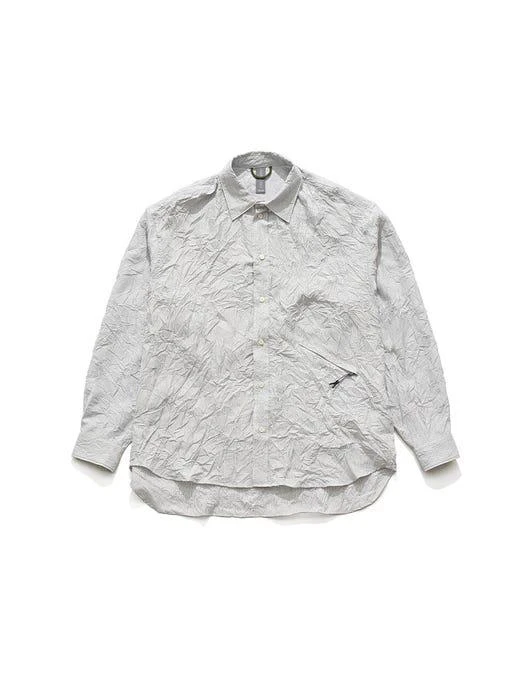 商品UNAFFECTED|Oversized Daddy Shirt White Multi Stripe,价格¥1175,第1张图片