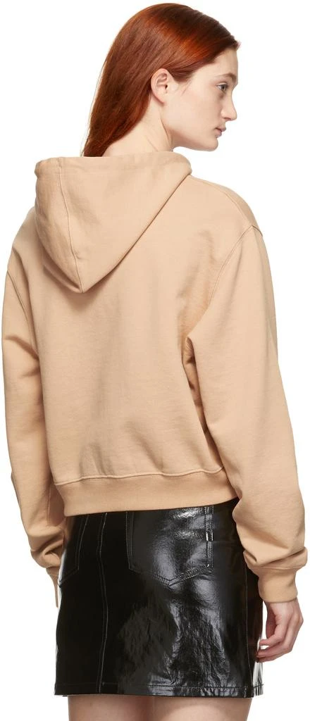 商品Off-White|Tan Crop Logo Hoodie,价格¥2315,第3张图片详细描述