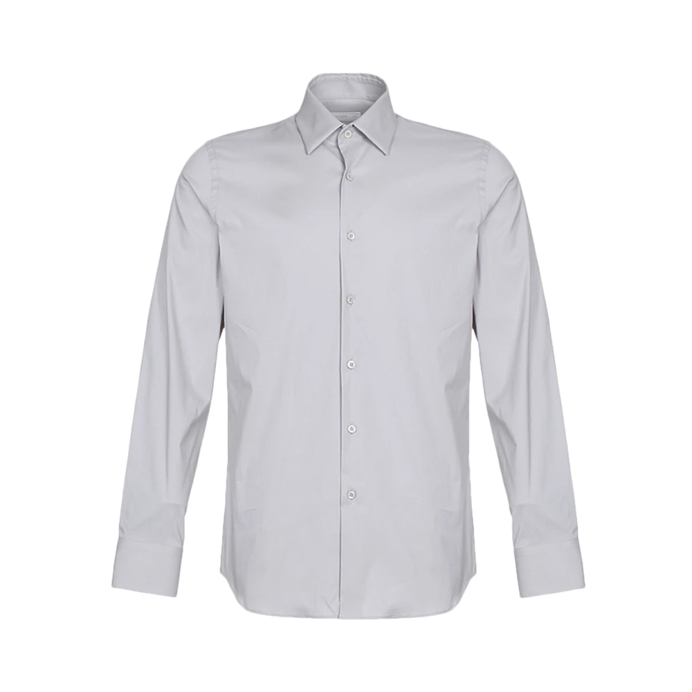 商品Prada|PRADA 男士衬衫灰蓝色 UCM608-F62-F0164,价格¥1649,第1张图片