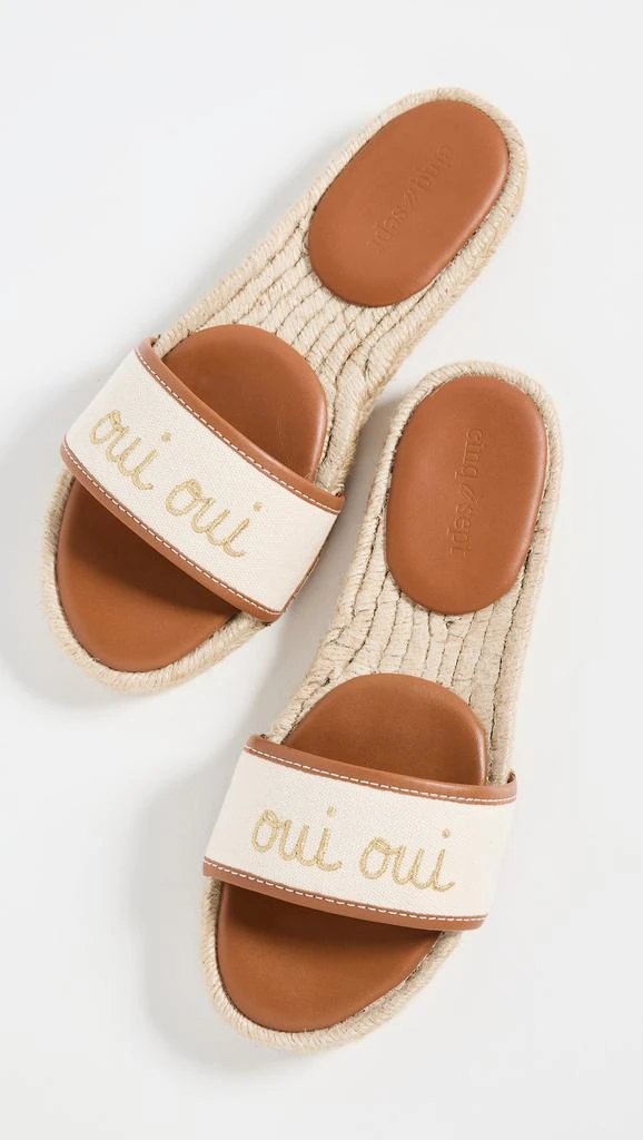 商品Cinq  Sept|Josephine Canvas Espadrilles,价格¥653,第1张图片