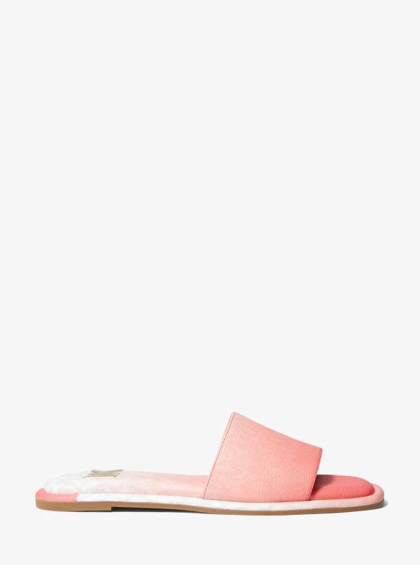 商品Michael Kors|Hayworth Ombré Logo Slide Sandal,价格¥261,第2张图片详细描述
